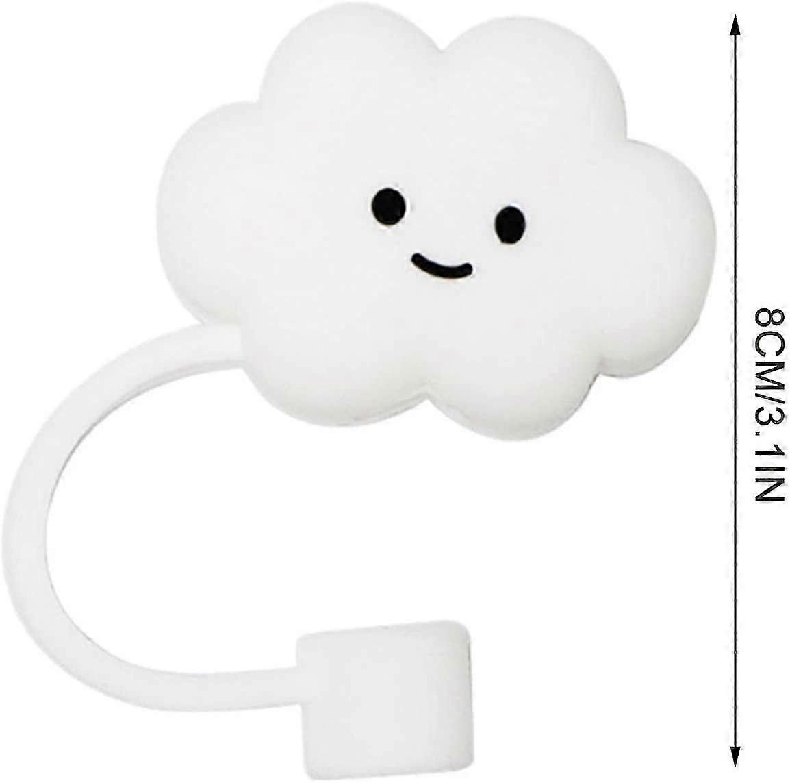 Smooth Silicone Straw Tip Protectors