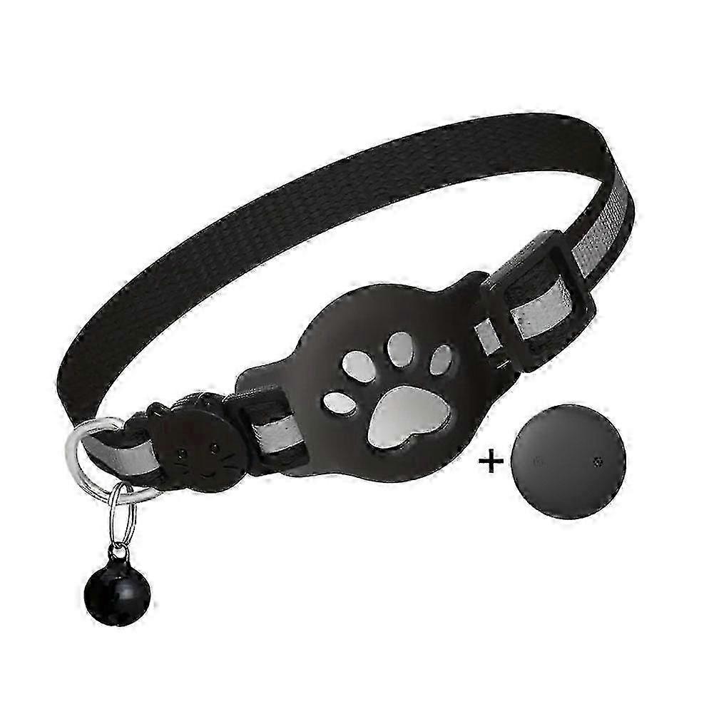 Adjustable GPS Cat Tracker Reflective & Light