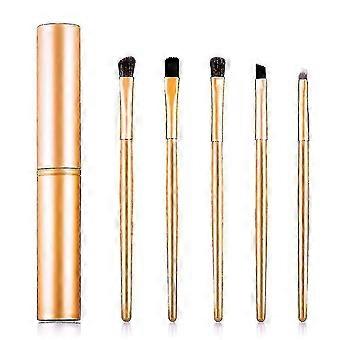 Augen-Make-up-Pinselset | Tragbare Pinsel mit Synthetikborsten | Abgeschrägte Eyeliner-Pinsel | Für Anfänger und Profis | Geschenkidee