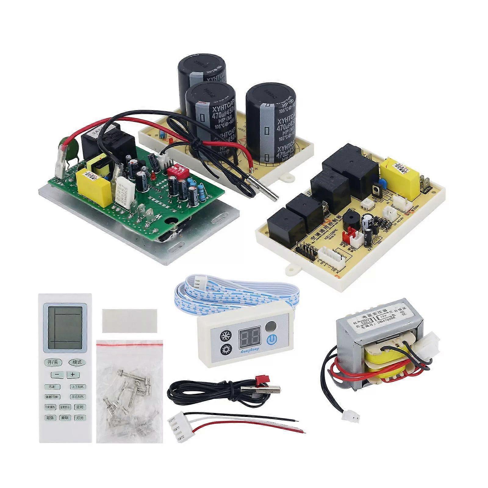 Universal Luftkonditionering Moderkort Kit för AC DC Split Inverter Väggfäste
