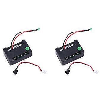 2x DC24V Elektroroller-Controller 120W DC-Elektrobürstenmotor-Controller E-Scooter-Ersatzteil mit Ladekabel