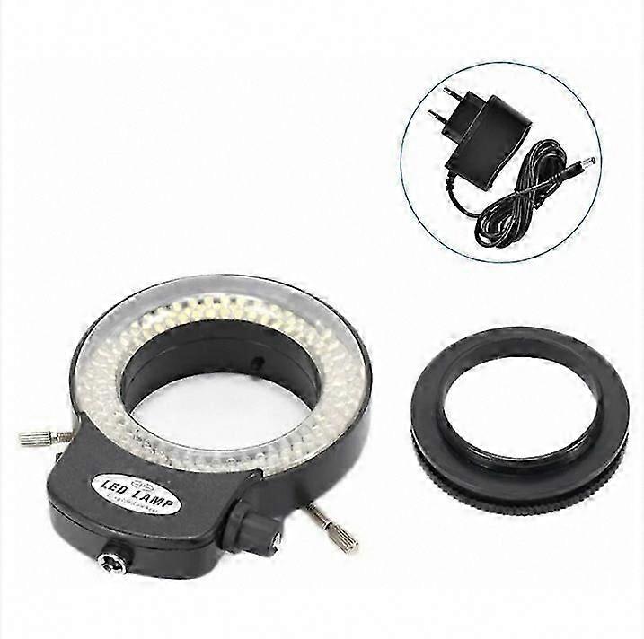 Adjustable LED Ring Light for Microscope with 144 Beads - Bright Illumination Source