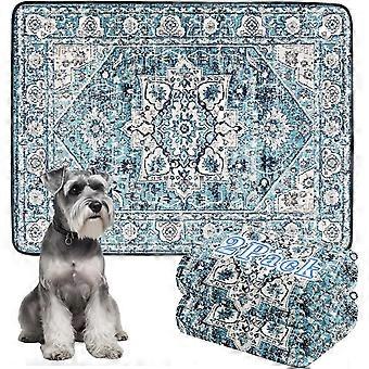 Thicken Washable Pee Pads for Dogs, 2 Pack Super Absorbent Dog Mats,36"x48"