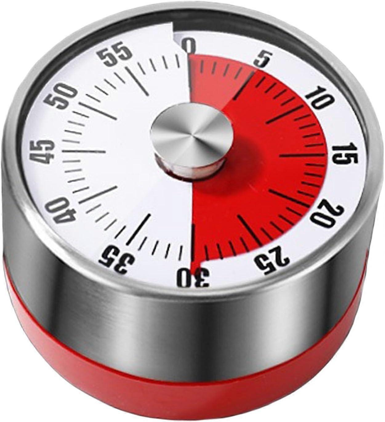 Magnetic visual timer for kitchen use in classrooms, no batteries requ