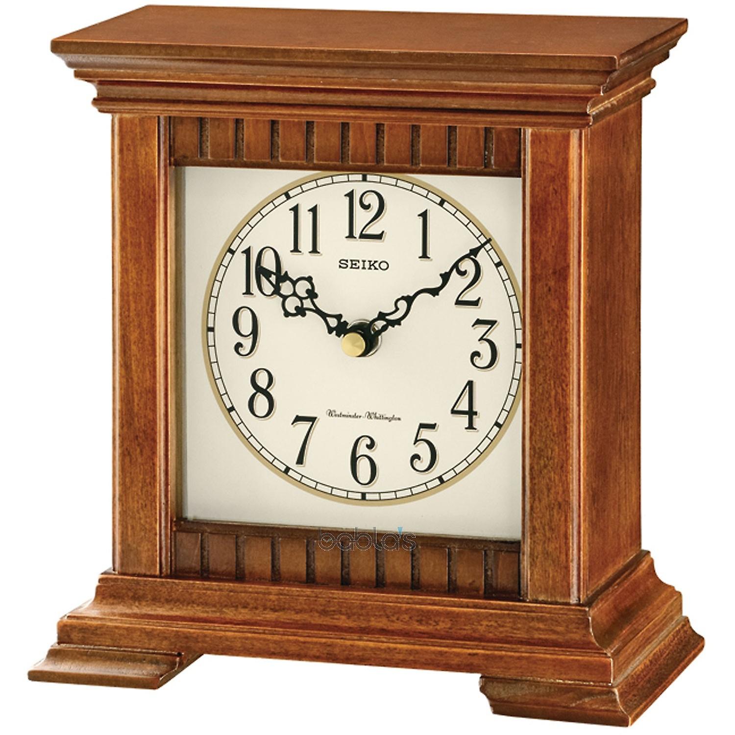 SEIKO CLOCKS ANALOG Analog Quartz Alarm Clocks QXJ028B