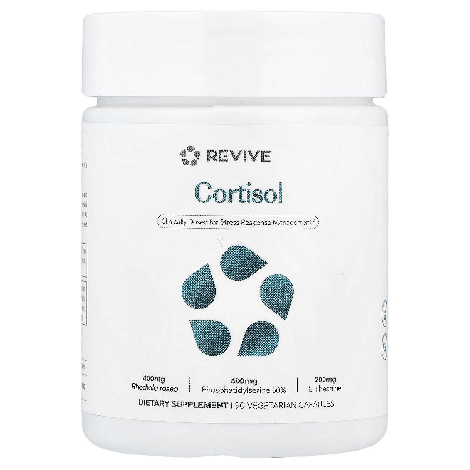 Revive, Cortisol Support, 90 Vegetarian Capsules