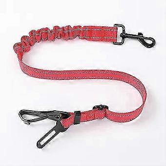 Dog Seat Belt for Car, Dog Seat Belt for Car Safety Harness, Adjustable, 3 in 1 Dog Belt Car Rear Seat, Night Visible Seat Belt Dog Car, Dog Buckle fo