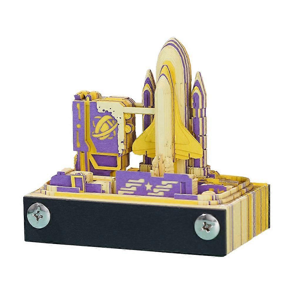 Sci-Fi Castle 3D Peelable Sticky Notes
