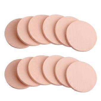 Round Makeup Sponge Set, 24 Pieces, Cosmetic Puff for Face Powder & Cleansing