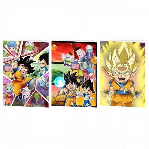 Dragon Ball Daima Different Worlds A5 Notebook (Pack of 3)