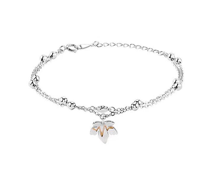 (maple Leaf Couple Leaf Bracelet Bracelet