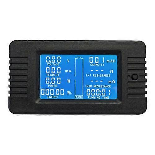 Powertech Direct Current Battery Meter With External Shunt Large Backlit Display