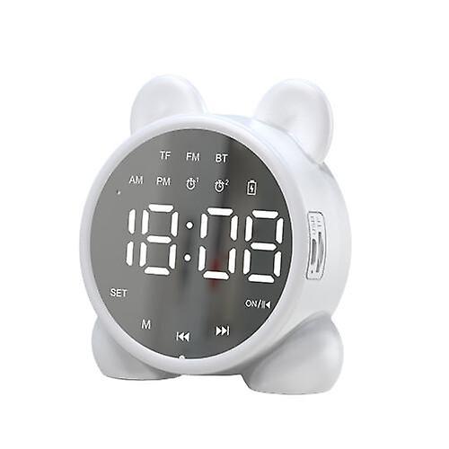 Bluetooth Clock Speaker Speaker Mini Card Gift
