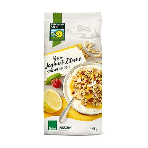 Organic crunchy lemon yogurt cereal 425 g