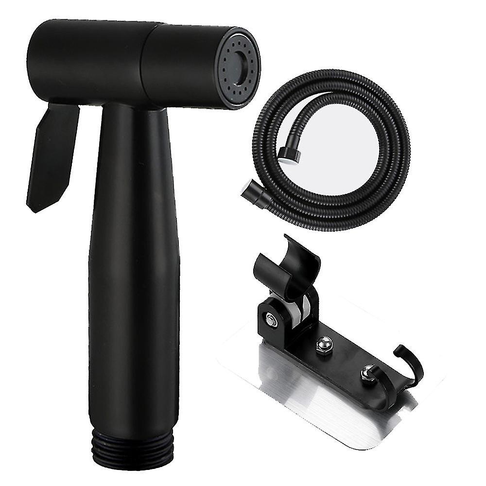 Handhållen bidéspruta, justerbart toalettvattentryck, med bidéslang