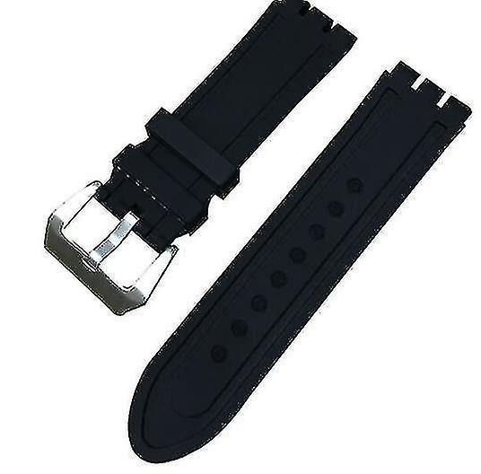 Watch Band Replacement For Soft Silicone Rubber Strap Watch Band Bracelet