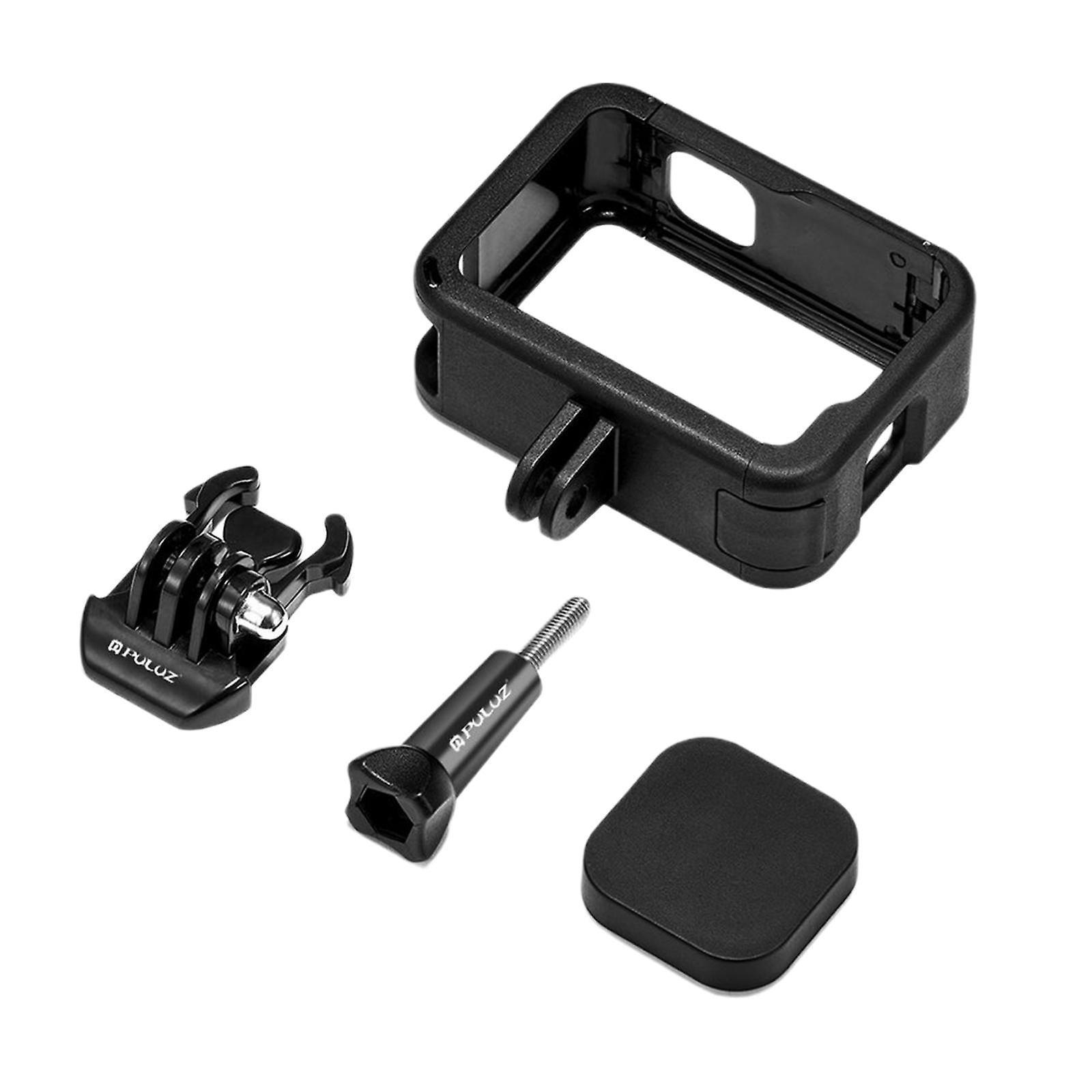 Camera Cage Built-In Cold Shoe Stabilizer Bracket Full Cage for go pro 9 10