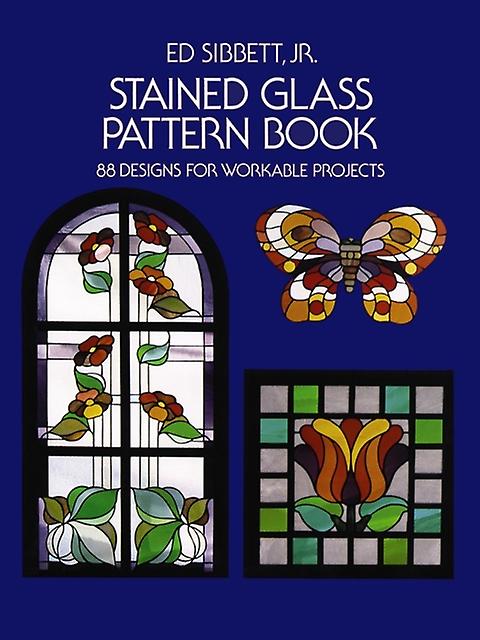 Stained Glass Pattern Book by Sibbett & Ed & Jr. Paperback