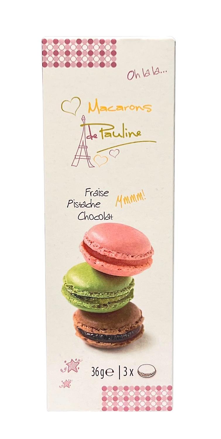 Macarons 3-paknings gaveeske
