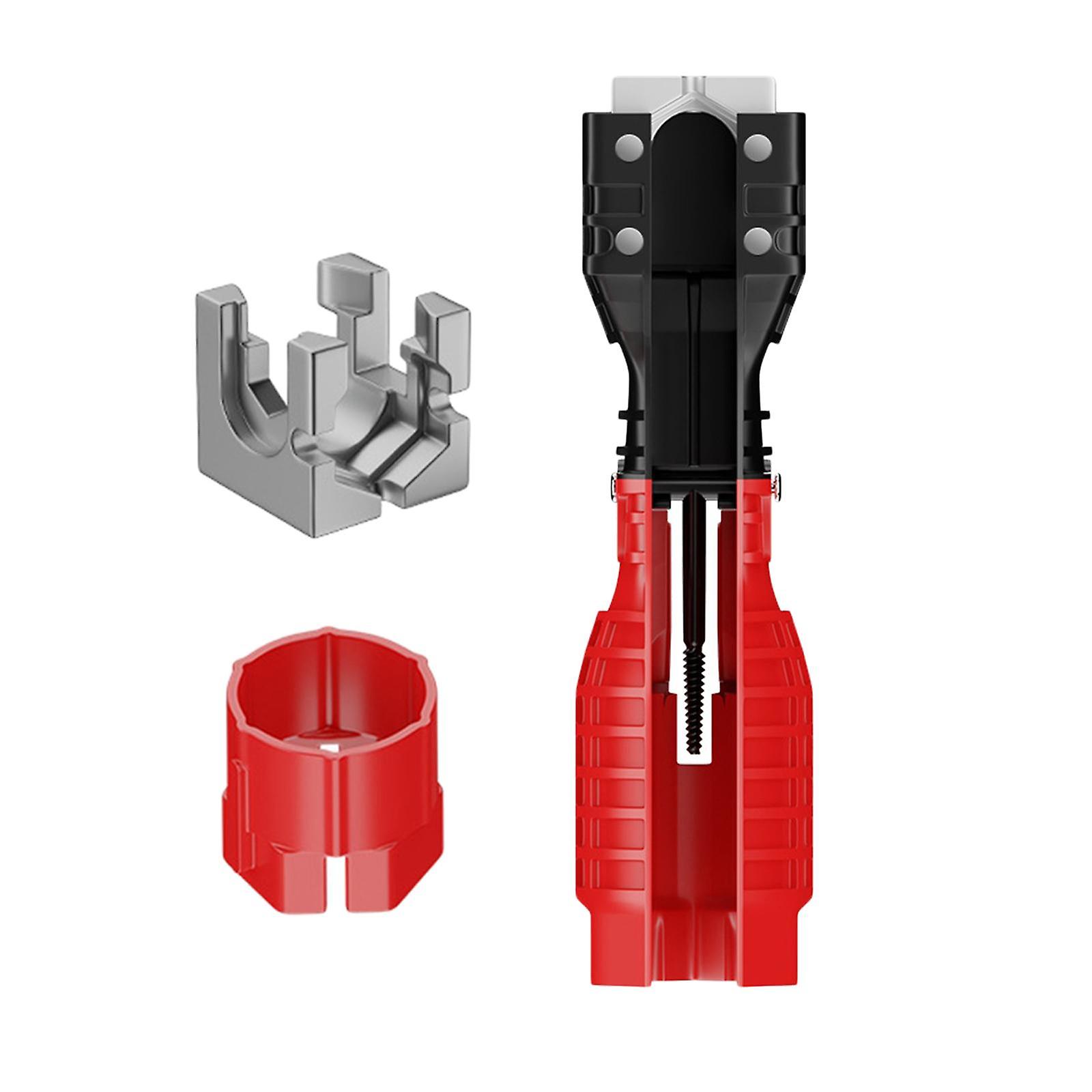 מפתח ברגים נגד החלקה כלי אינסטלציה לאספקת אגוזים שירותים בחדר האמבטיה