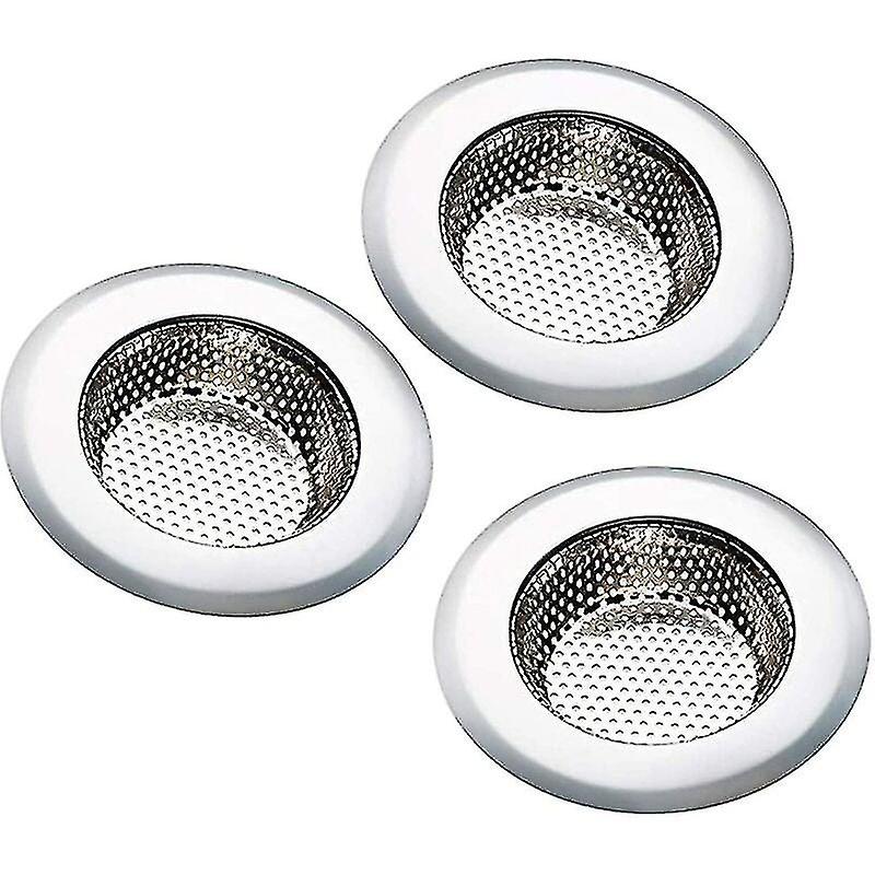3pcs Stainless Steel Kitchen Sink Strainer