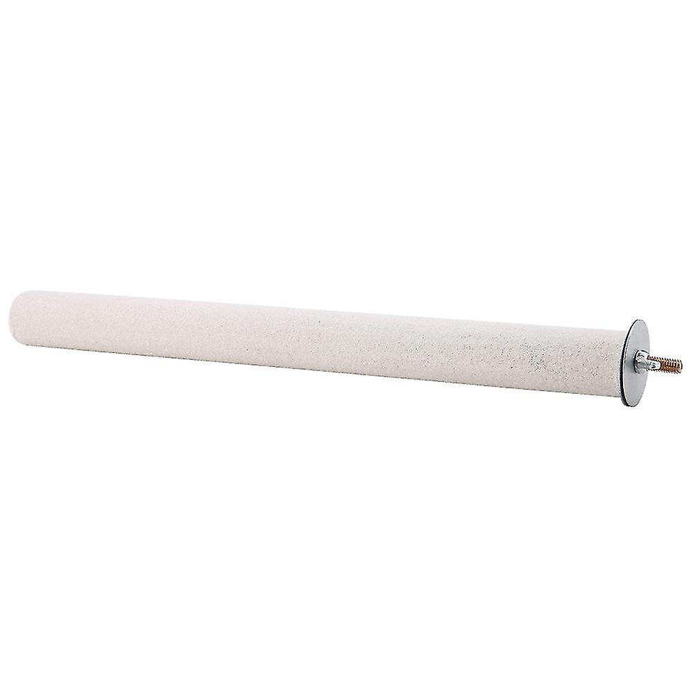 Bird Parrot Perch Standing Bar Grinding Tool for Cages, Non-Toxic Natural Wood, 12-Inch Size for Small to Medium Birds