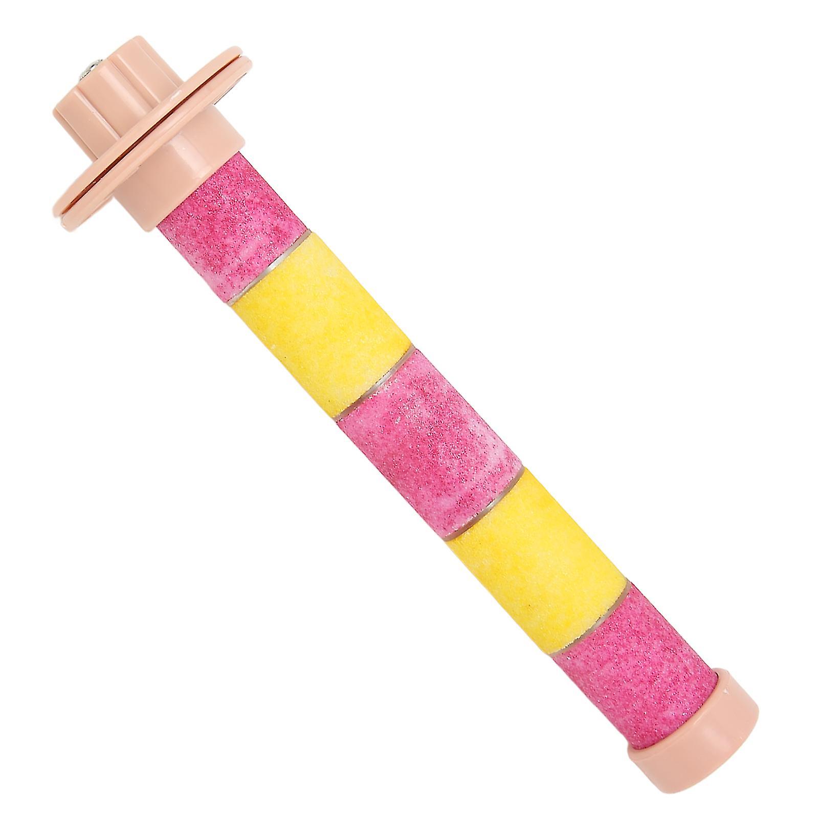 Quartz Sands Bird Stick Washable Grinding Claw Grinding Beak Parrot Quartz Sand Perch Sand for Birds Cockatiel Cockatiel 