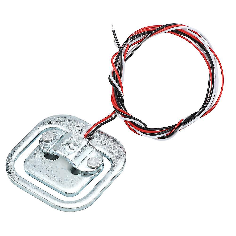 4 Pack 50kg/110lb Half Bridge Load Cells, 3 Wired Load Cells, Electrical Resistance, Strain Gauge