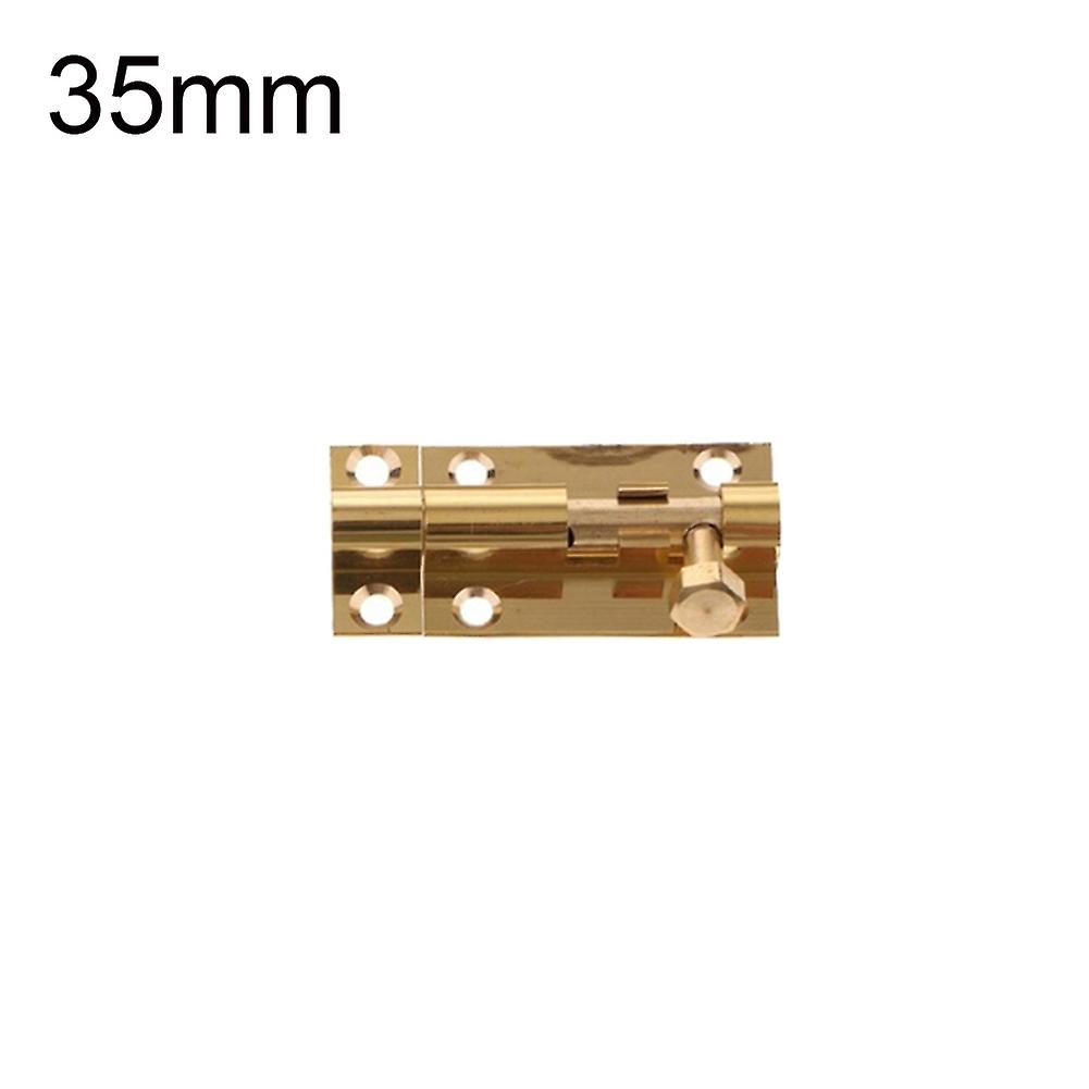 ZHOUBA Brass Door Slide Catch Lock Bolt Latch Home Gate Wardrobe Window Security Tool