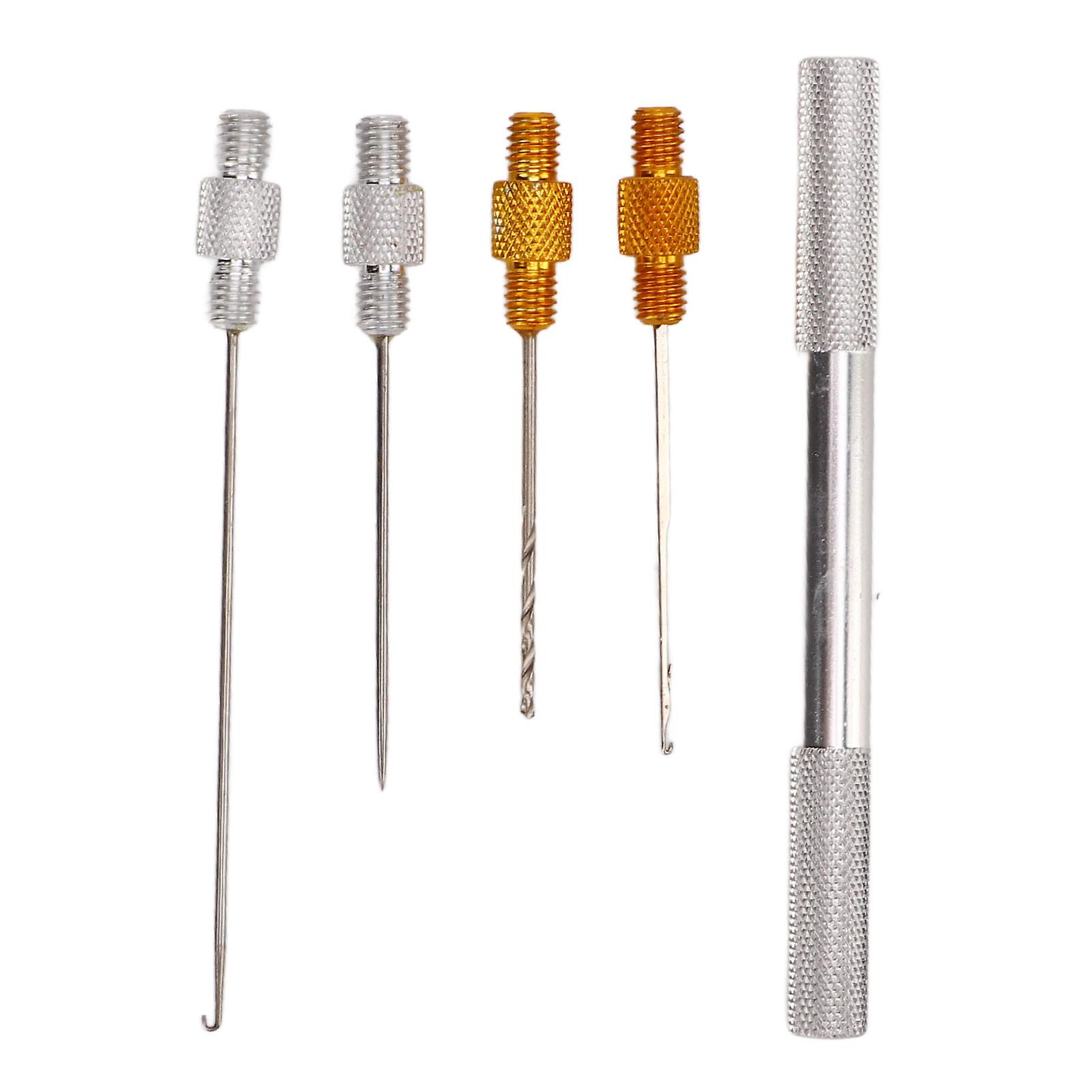 Fishing Bait Needle Kit Robust Incisive Portable Anti Slip Rustproof Rigging Bait Needle