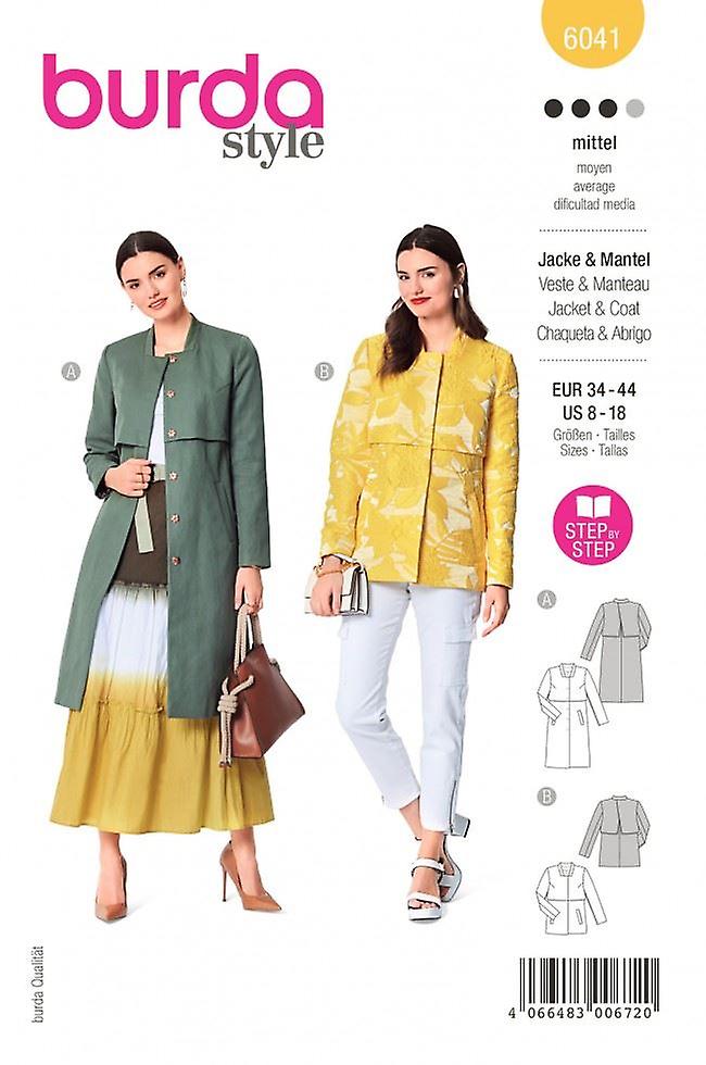 Burda 纸缝纫图案 6041