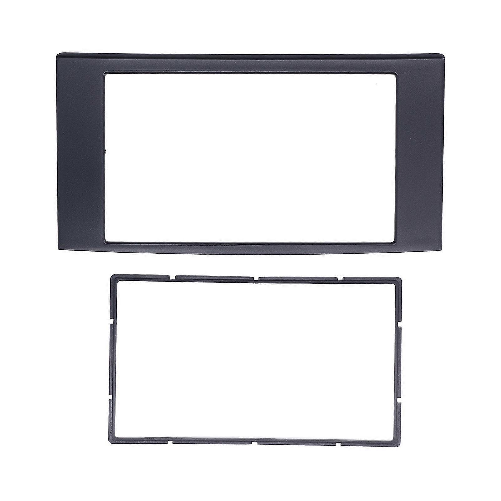 Mark X 2004‑2009 Car Radio Stereo Fascia DVD CD Player Frame 2 DIN Dashboard Mount Trim Black Replacement