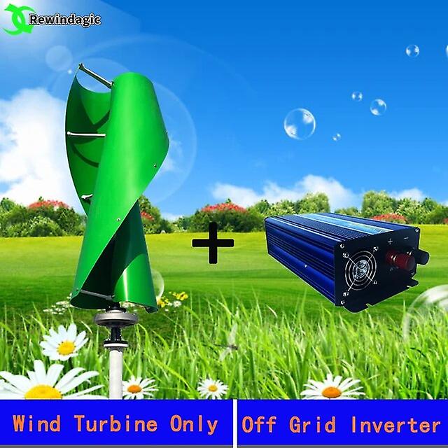 10000W verticale windturbinegenerator windmolen met gratis MPPT-laderscontroller en van netomvormer voor thuisgebruik