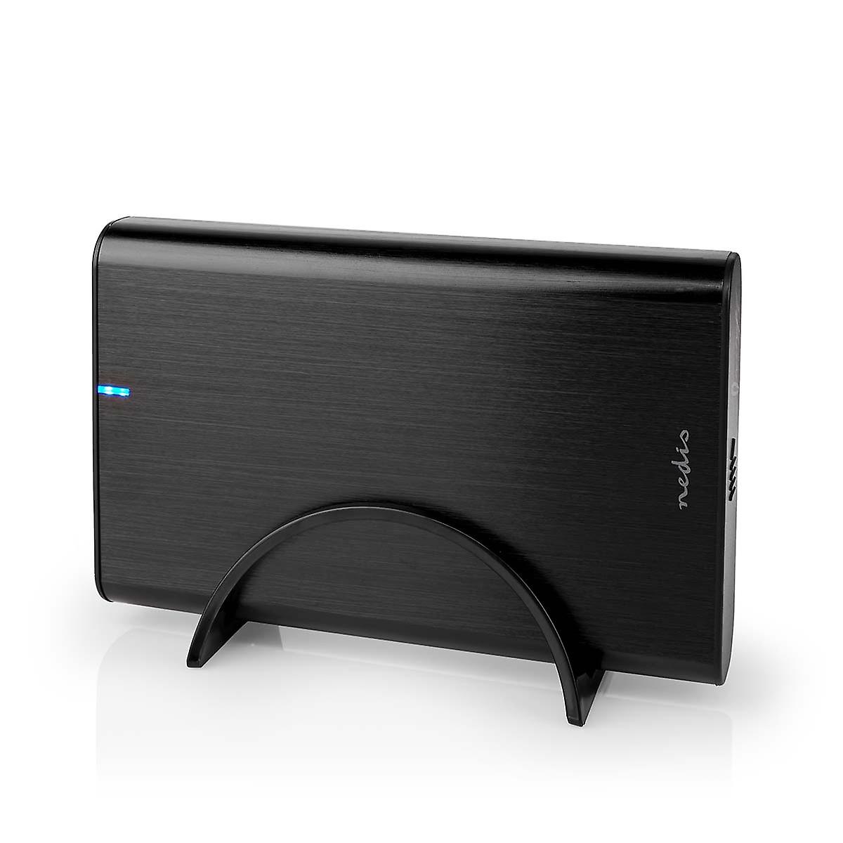 Hard Drive Enclosure | 3.5" | USB 3.1 Gen1 | USB Type-A / USB Type-C™ | Notebook / PC | Aluminium