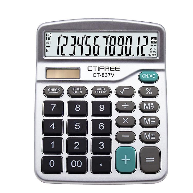 Scientific Calculator Desktop Standard Function Electronic Office For Students Solar Energy No.29