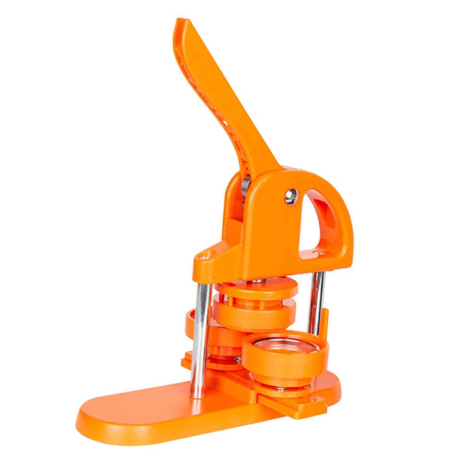 Button Maker Machine, Pin Maker, Punch Press, Easy to Use DIY Making Supplies for Party Father's Day Valentine's Day