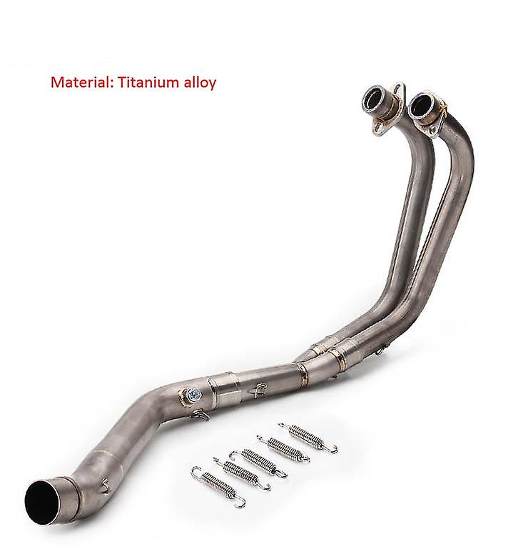 Pre Yamaha MT03 MT-03 R25 R3 2014 - 2021 Tlmič výfuku motocykla Link Systém stredného potrubia Oceľový výfukový systém plný systém