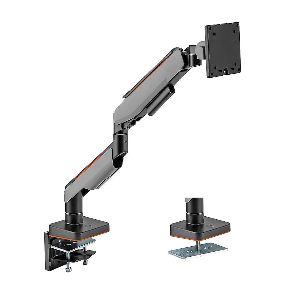 Brateck Single Heavy Duty Gaming Monitor Arm Fit Most 17' 49' Up To 20Kg Vesa 75X75100x100 Monitor Mounts & Stands
