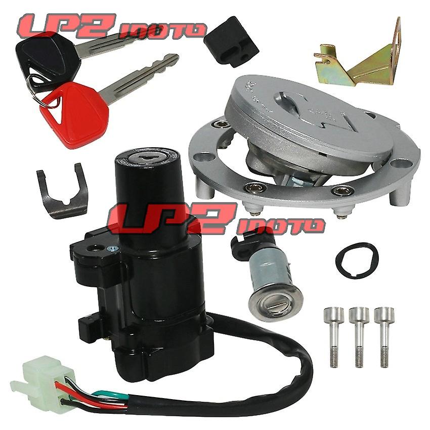 Adatto per: Honda CB1300 2003-2009 ST1300 03-11 serratura elettrica del serbatoio del carburante tappo del serbatoio dell'auto completo serratura