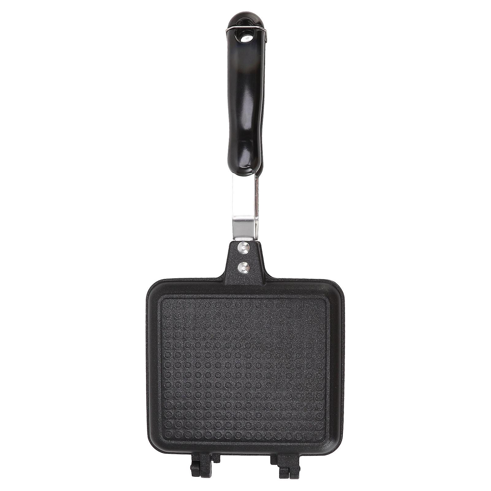 Removable Sandwich Pan Double Sided Nonstick Frying Pan Flat Bottom Sandwich Bread Maker