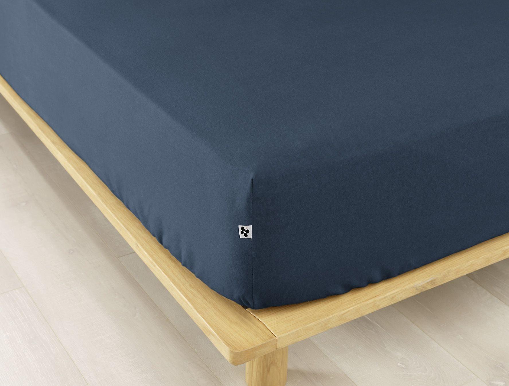 Fitted sheet 180 x 200 cm CANDICE Nuit