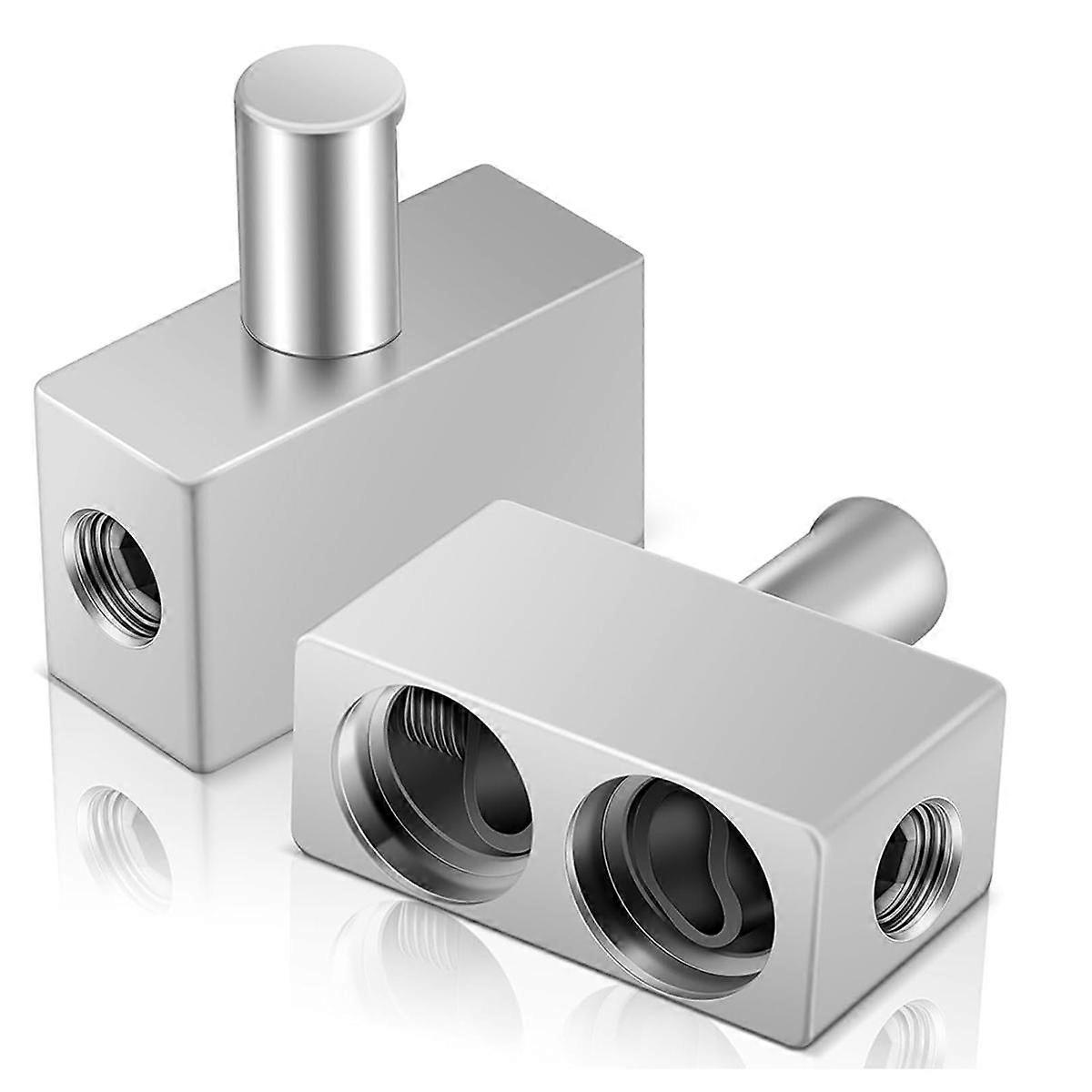 1 Pair of Car Audio Dual 1/0 Gauge to 1/0 Gauge Amp Input Reducers 2 Pcs Car Audio Amp Input Wire R