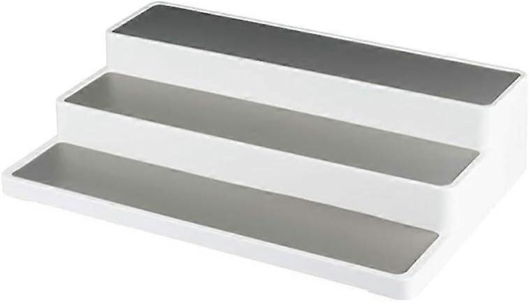 3-layer non-slip kitchen cabinet/shelf storage rack