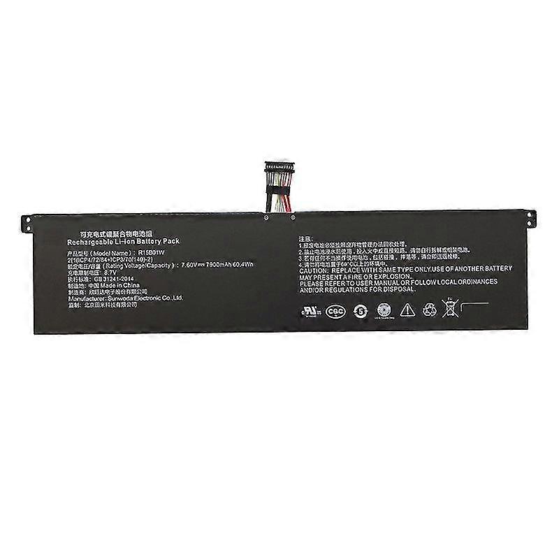 Suitable For Xiaomi Tm1701 Pro Gtx 15.6 171501-aq Notebook Battery R15b01w