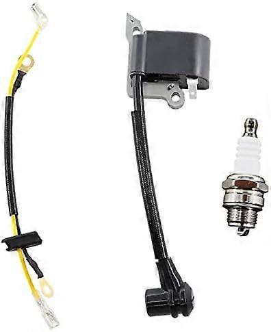 Ignition Coil Spark Plug for Jonsered 2036 2040 CS2036 CS2040 CS2234 S CS2238 S GZ380 Husqvarna 235 240 236 235E 236E 240 36 41 136 136LE 120 Mark II