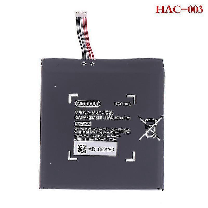 4310mah Hac-003 oppladbart batteri reparasjon for Nitendo Switch lader batteri