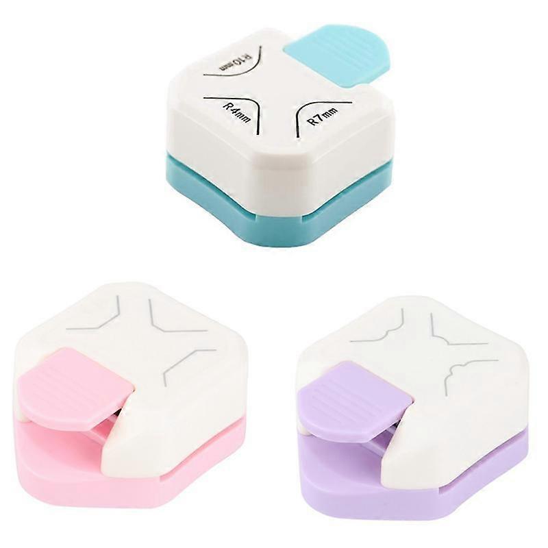 3 Corner Rounder Paper Punch Different Design for Card Making Laminate Cardstock Scrapbooking Paper