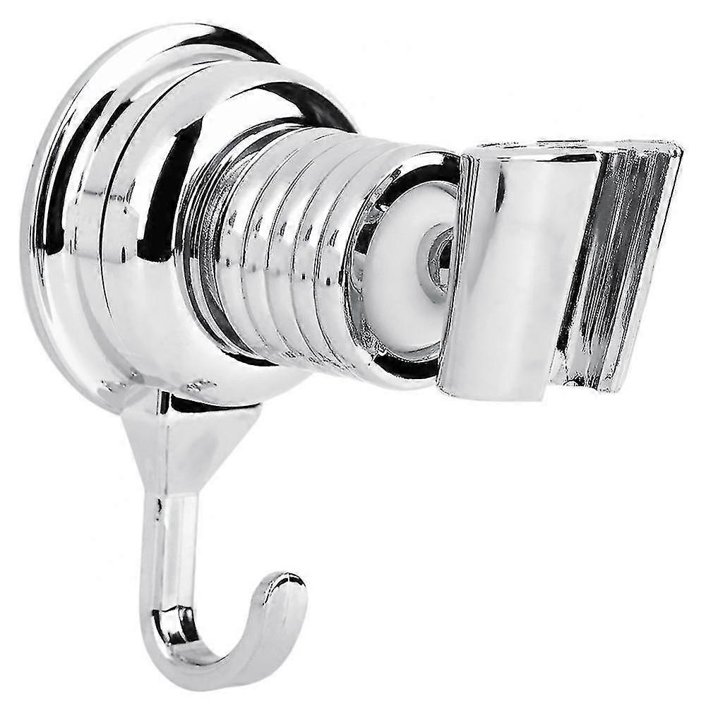 Shower Head Holder Adjustable Suction Cup Bracket with Hook Universal Fit