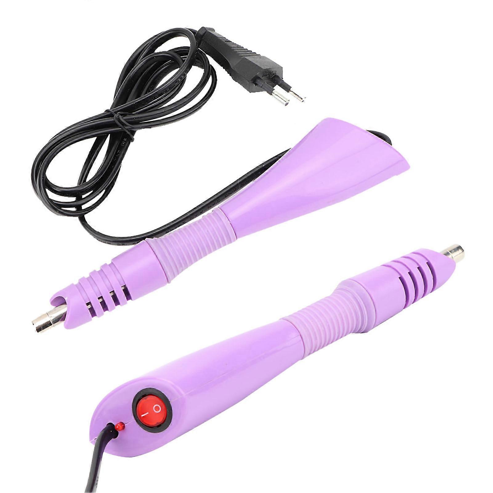Hot Fix Drilling Machine Pen Point Rhinestone Applicator Fast Heated DIY Tool (EU Plug)