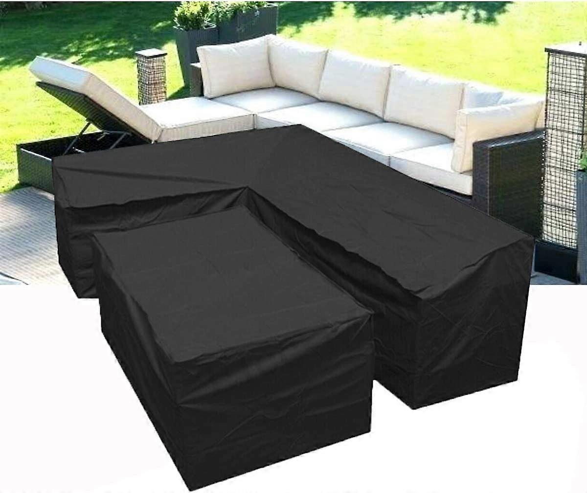 Copridivano lounge a forma di V - con corde di cravatta nella parte inferiore 215 * 215 cm